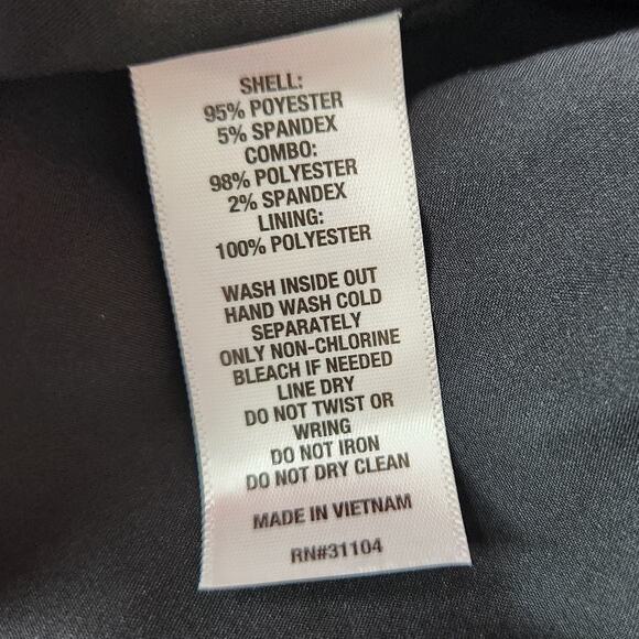 NWT The Limited Black Sequin Wide Leg Pants Size 16 Holiday Glam Sequence - Picture 6 of 7